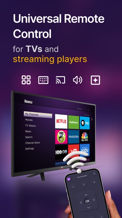 Universal TV Remote for Roku screenshot-3