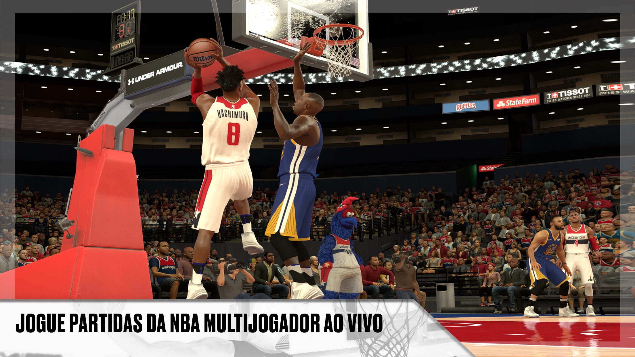 Screenshot do app NBA 2K Mobile jogo de basquete