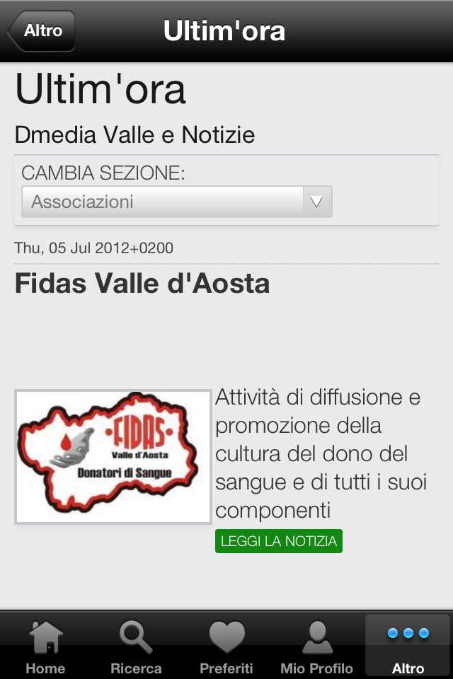 La Vallèe Notizie screenshot 4