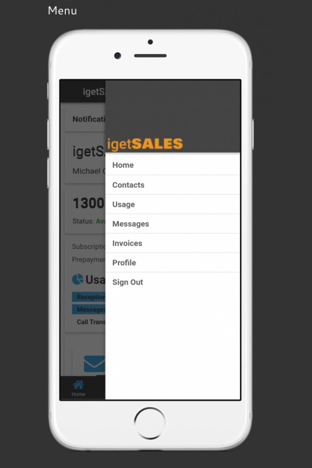 igetSALES screenshot 2