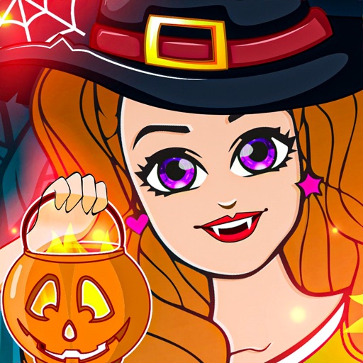 Family Town Haunted House Game Icon
