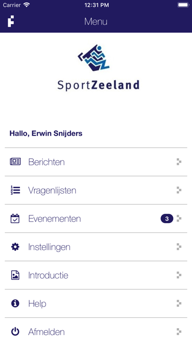 SportZeeland screenshot 2