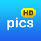 App Icon for Pics HD for Reddit App in Brazil IOS App Store