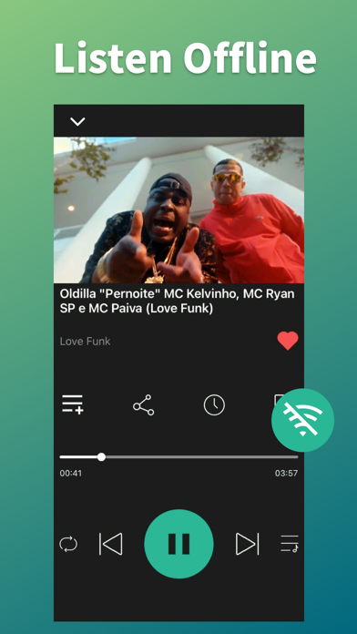 Offline Music Player:Mp3&Video screenshot 2