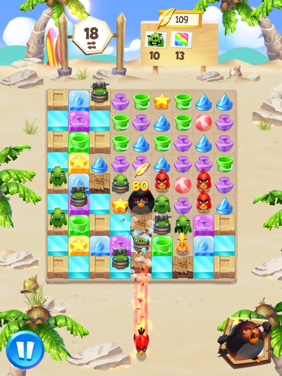 Angry Birds Match 3 screenshot 2