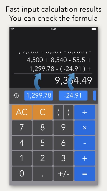 Calculator C&C History Formula