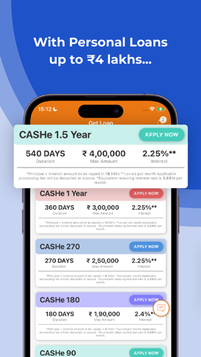 CASHe Personal Loan App for iPhone - APP DOWNLOAD