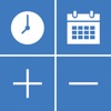 Icon Hours + Minutes Calculator Pro
