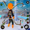 Stickman Rope Hero Games 3D