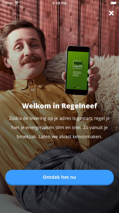 Regelneef - energiedirect.nl iPhone app afbeelding 1