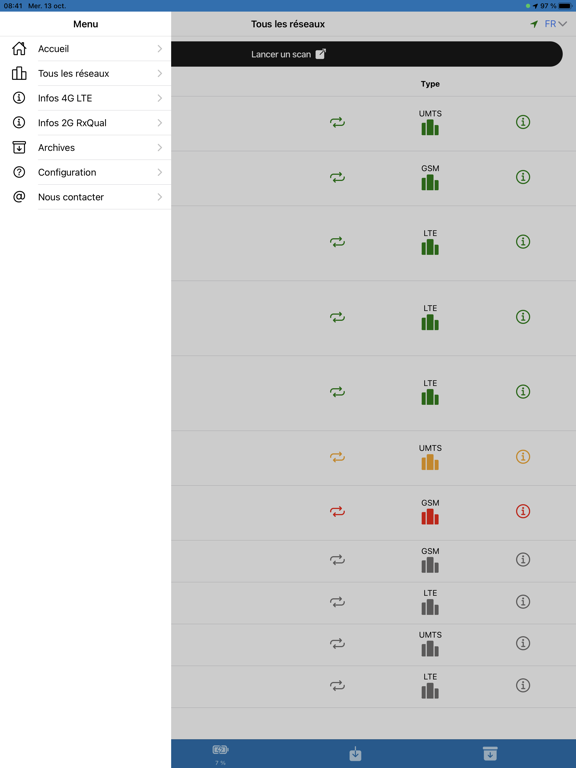 Network Cell Analyzer V2 screenshot 2