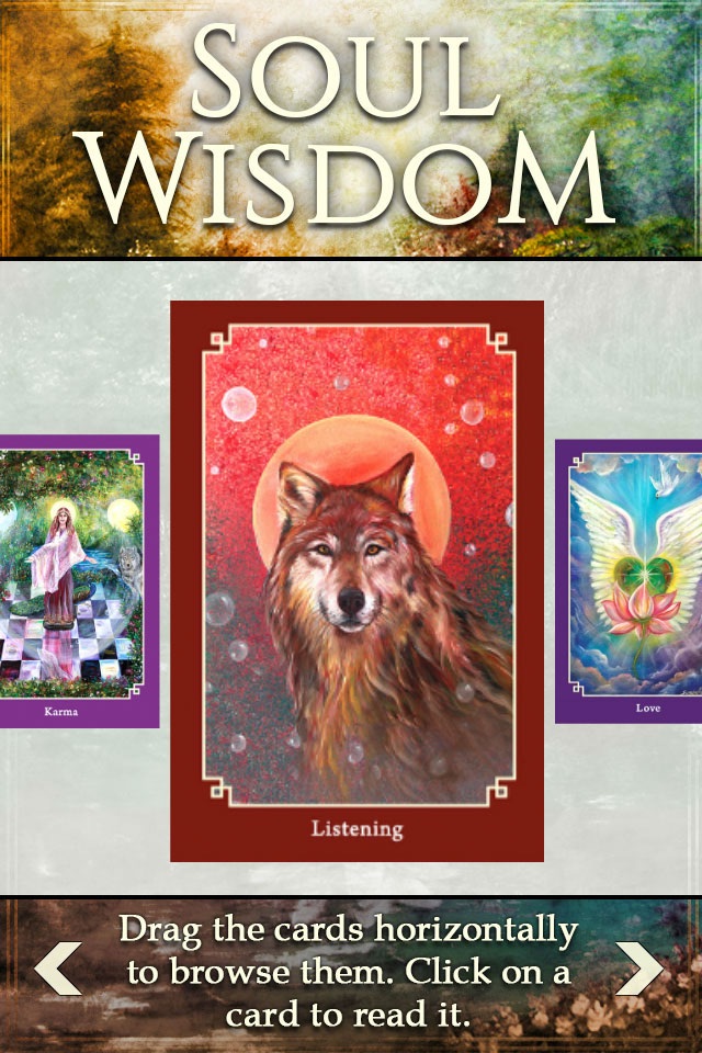 Soul Wisdom Oracle Cards screenshot 4