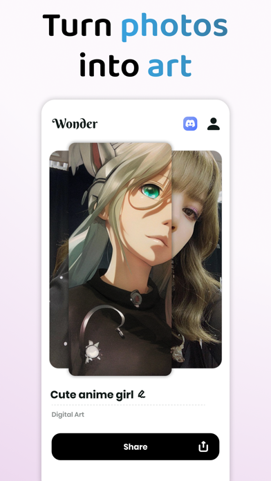 Wonder - AI Art Generator screenshot 2