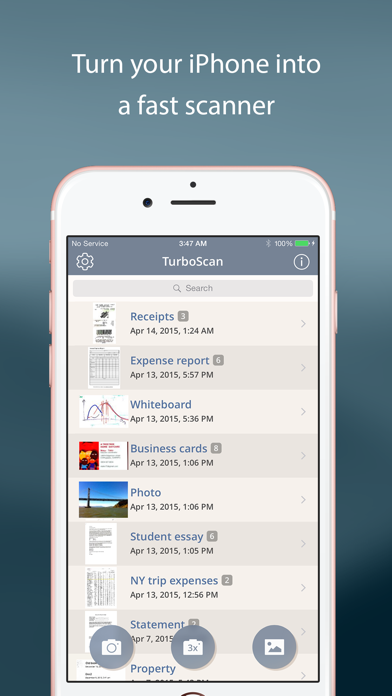 TurboScan™ Pro: PDF scanner Screenshot on iOS