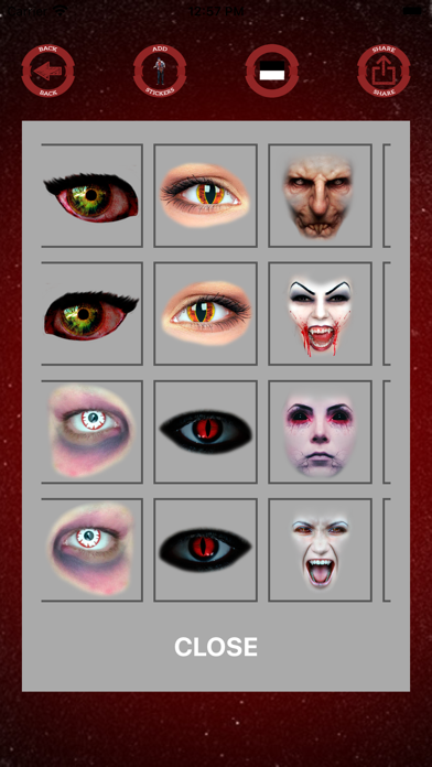 Vampires - photo stickers screenshot 2