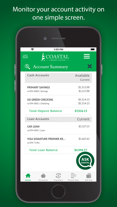 Coastal Credit Union screenshot 4