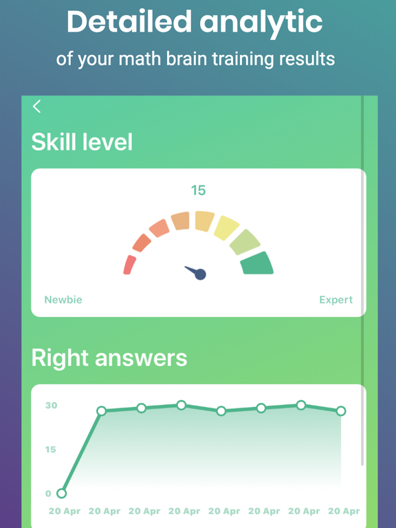 Screenshot #6 pour Math Games - MathBrain