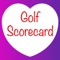 Golf Scorecard Buddy is a simple App to track your scores in a round of golf