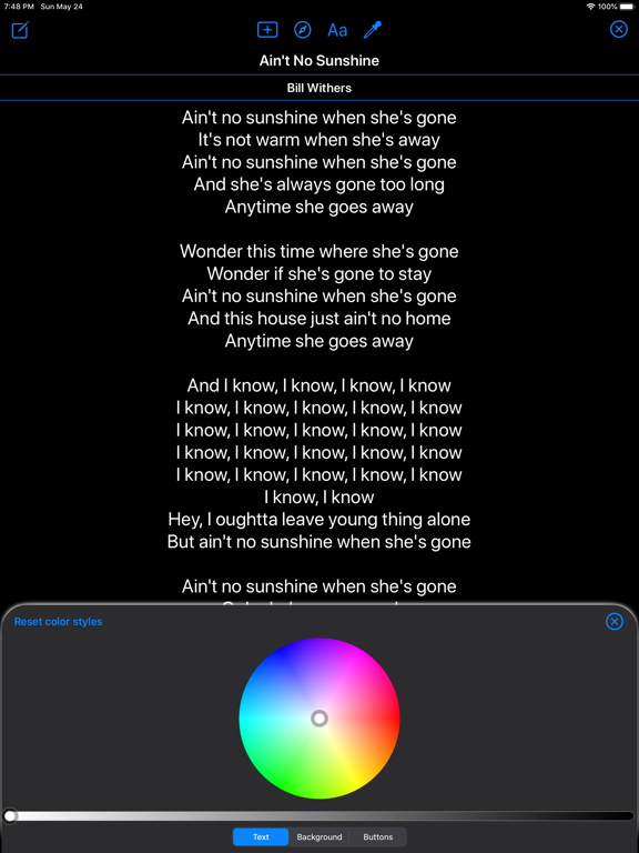 Julia Lyrics screenshot 2
