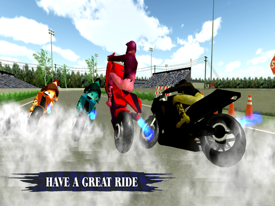 Motorcycle Storm Rider Racing screenshot 4