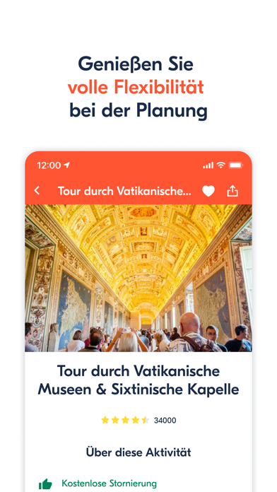GetYourGuide: Touren & Tickets app screenshot 1 by GetYourGuide - appdatabase.net