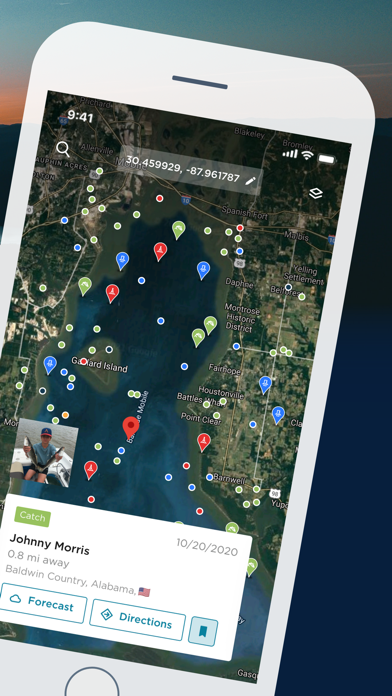Fish Angler: Fishing Spots AppCapture d'écran de 2