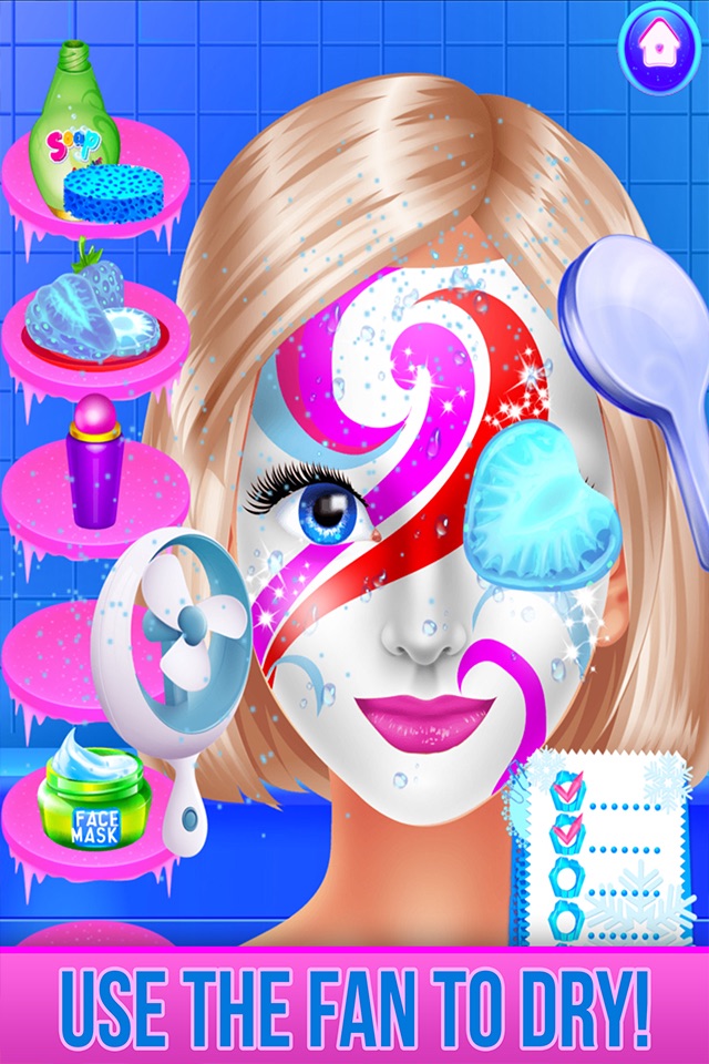 Ice Princess Face Paint Salon screenshot 4
