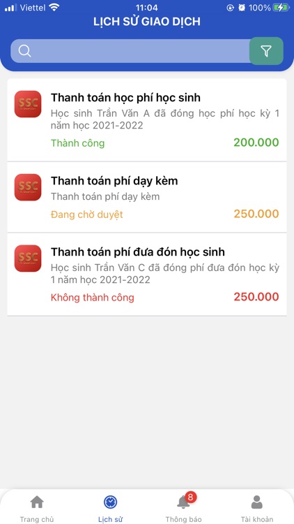 Học phí - SSC screenshot-6