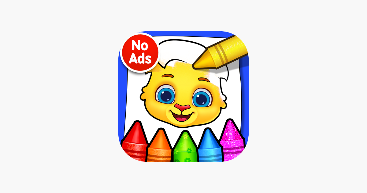 ‎Coloring Games: Painting, Glow