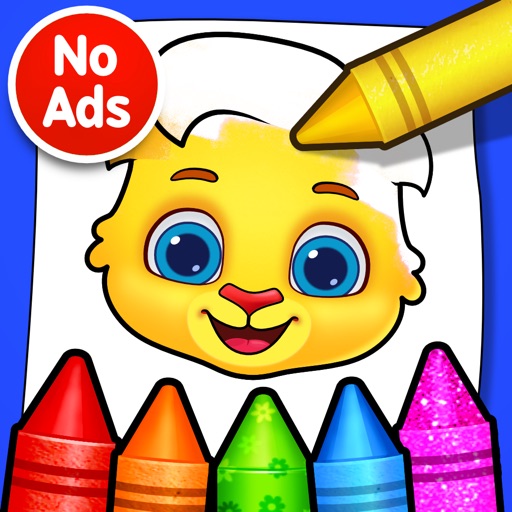 Coloring Games: Painting, Glow Icon