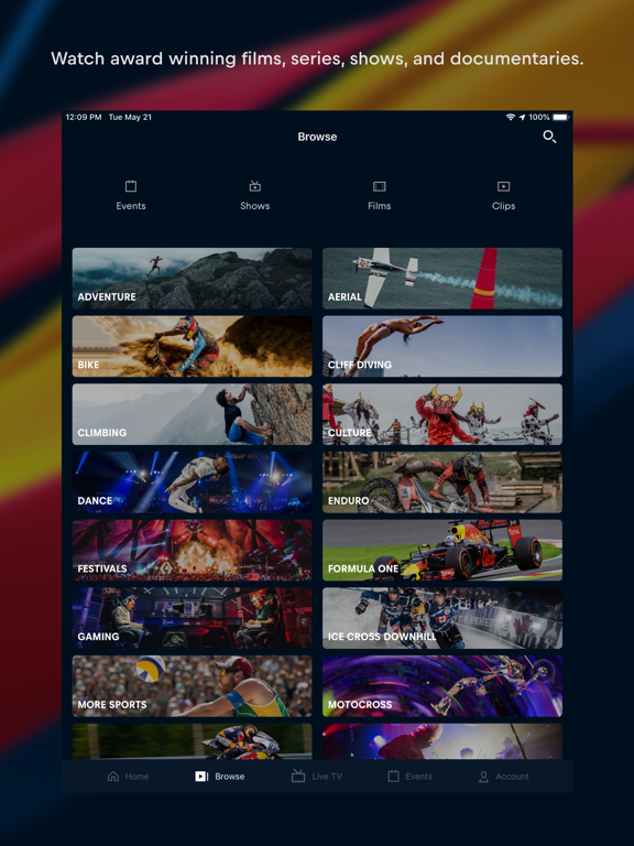 Red Bull TV: Watch Live Events screenshot 4