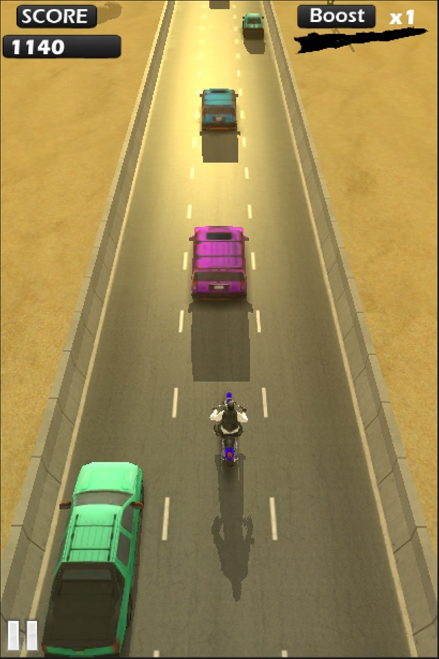 Biker Dude Road Riders Racing screenshot 2
