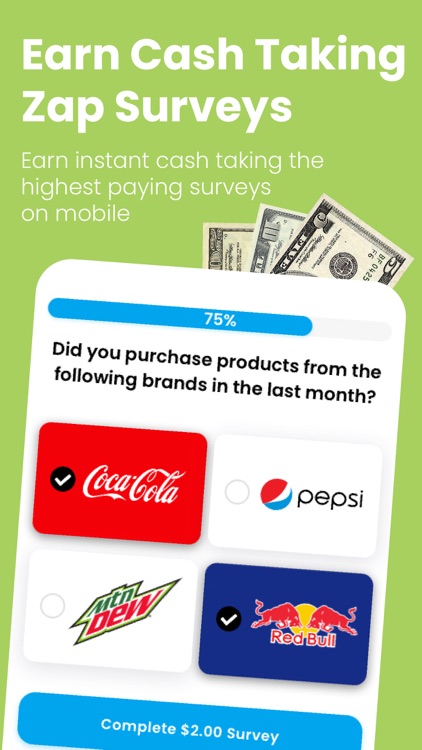 Zap Surveys - Get Paid Cash screenshot-0
