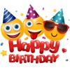 Happy Birthday Fun Emojis