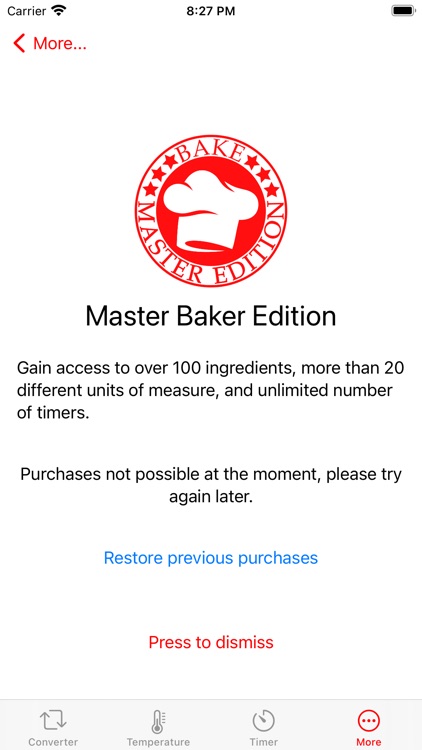 Bake: Baking Converter & Timer screenshot-4