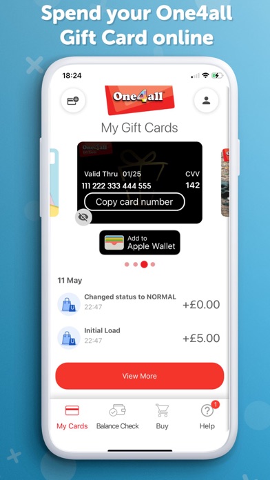 One4all Gift Cards screenshot 2