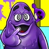 Horror Purple Monster shake