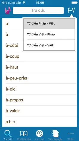 Game screenshot Từ Điển Lạc Việt: Pháp - Việt mod apk