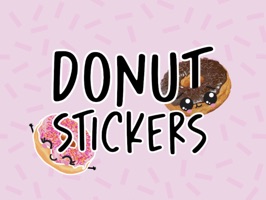 Yummy Donut Stickers