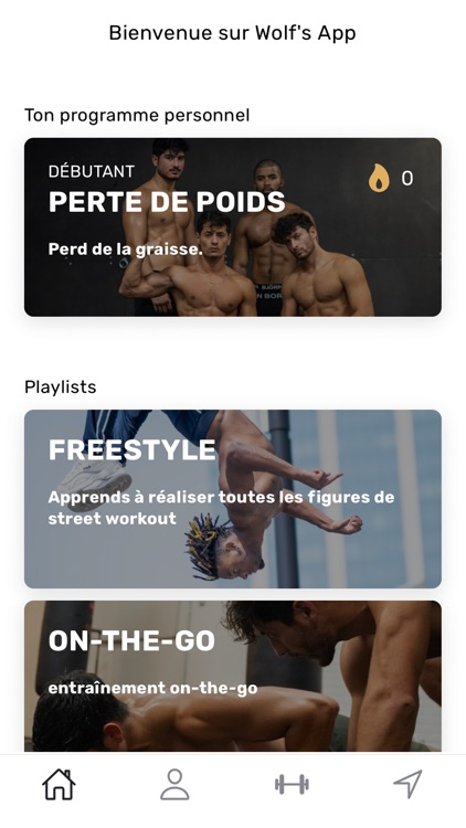 Wolf's App Fitness Bodyweight