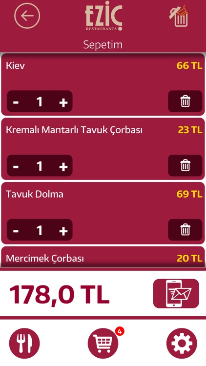 Eziç Mobile Sipariş screenshot-7