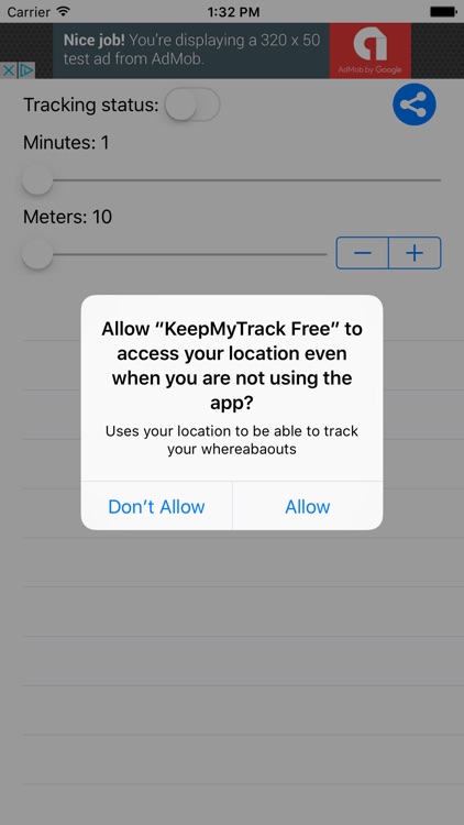 KeepMyTrack Lite