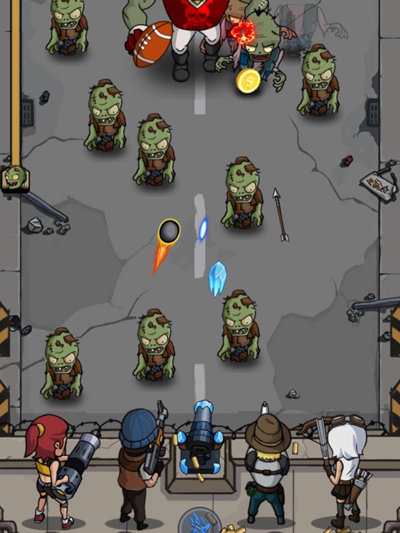 Zombie War: Idle Defense Gameのおすすめ画像5