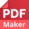 PDF Maker - PDF Converter App helps you to convert your photos to PDF files easily