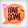 Colorful Text Stickers Pack