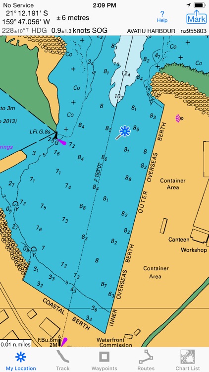 i Sail GPS NZ–NZMariner Charts screenshot-4