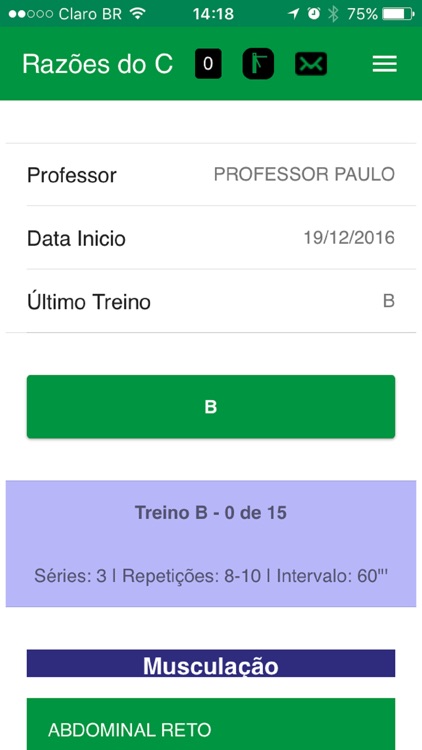 Razões do Corpo Academia screenshot-3