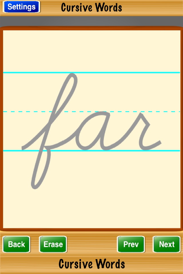 Cursive Words screenshot 2