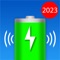 Icon Full Battery Charge Alarm