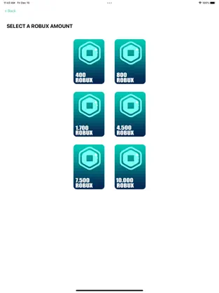 Captura de Pantalla 3 Robux Predictor for Roblox iphone